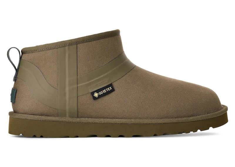 Pre-owned Ugg Men's  Classic Ultra Mini Boot Reese Cooper Sneakers In Kalamata In Brown