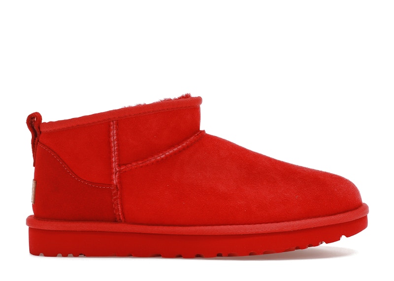 Red ugg hot sale shoes