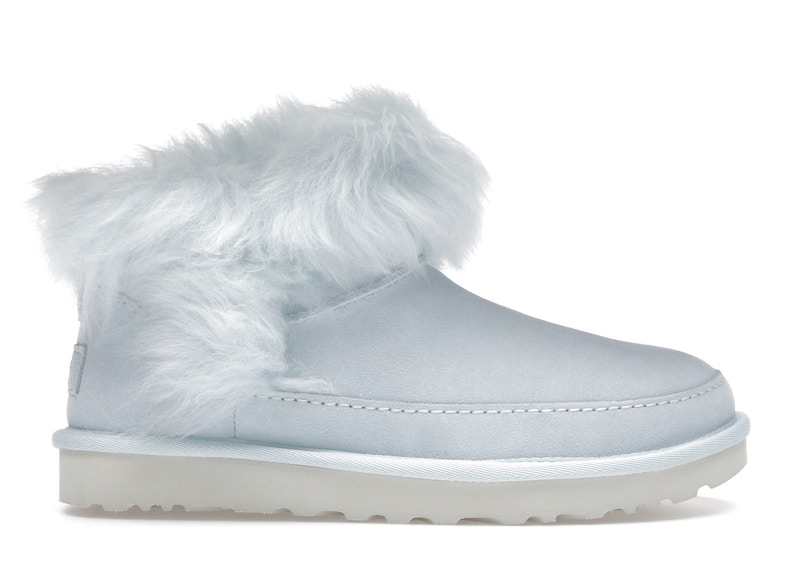 Pre-owned Ugg Classic Ultra Mini Chalet Boot (women's) Sneakers In Reef Blue