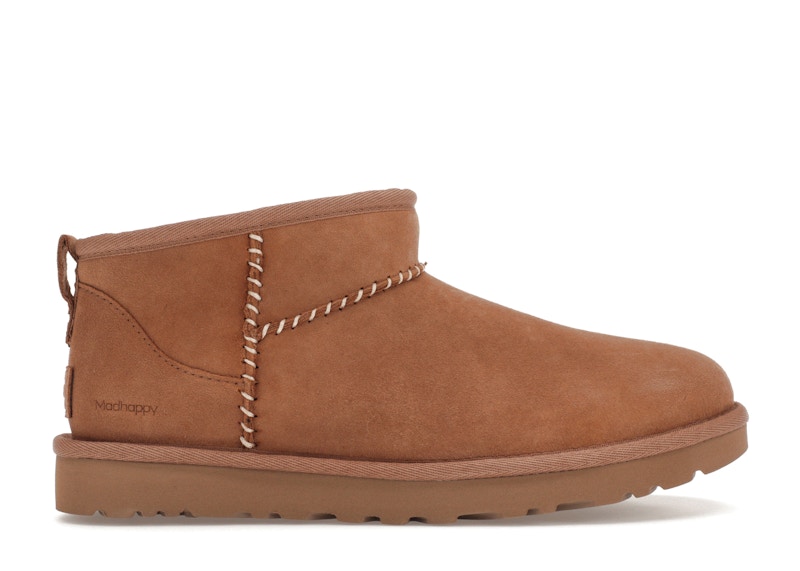 Pre-owned Ugg Classic Ultra Mini Boot Madhappy (women's) Sneakers In Chestnut In Brown