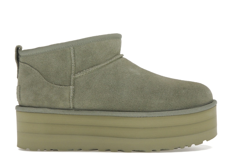 Ugg Ultra Mini Platform Moss Green - size 6 women cheapest