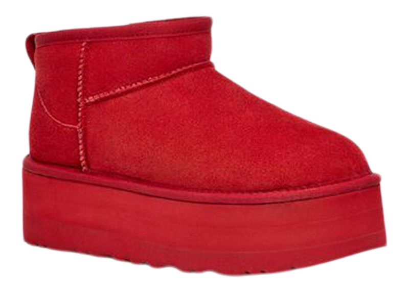 UGG Classic Ultra Mini Platform Boot Samba Red (Women's) 1135092SBR US