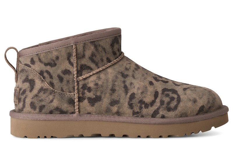 UGG Classic Ultra Mini Spotted Boot Chestnut