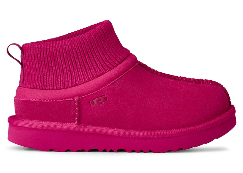ＵＧＧ UGG Classic Ultra Stretch Cuff Slipper Dark Peony (Kids