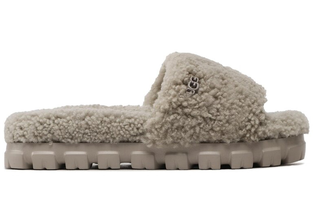 Pre-owned Ugg Cozetta Curly Slide Goat (women's)