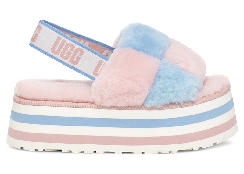 UGG Disco Checker Slide Pride Stripes (Women's) - 1113490-PSTR - JP