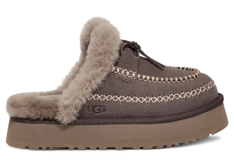 UGG Disquette Alpine Slipper Thunder Cloud (Women's) - 1158260-TCLD - JP