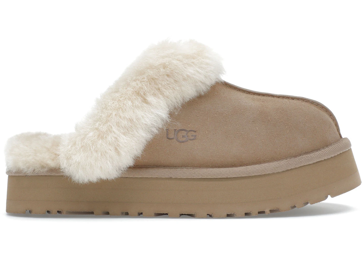 Chausson UGG Disquette sable (femme) Style 1122550-SAN FR