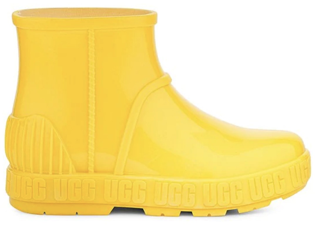 Pre-owned Ugg Drizlita Boot Canary Yellow (kids)
