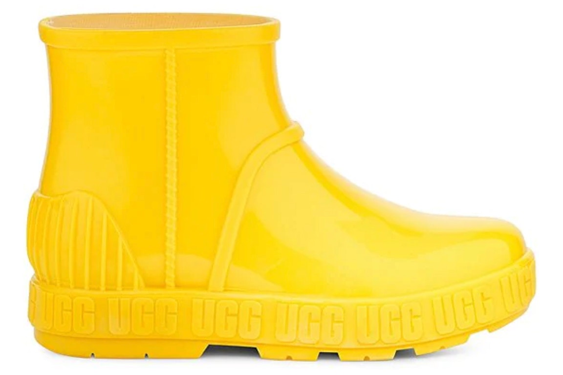 Pre-owned Ugg Drizlita Boot Canary Yellow (kids)