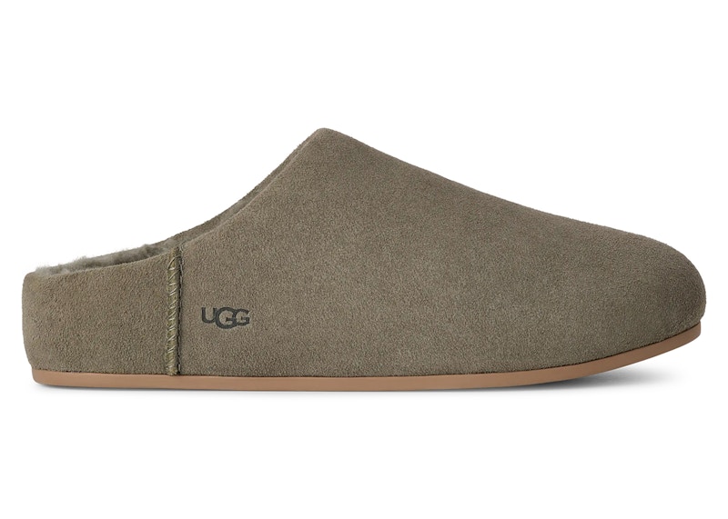 Pre-owned Ugg Elea Slipon Slipper (women's) Sneakers In Moss Green