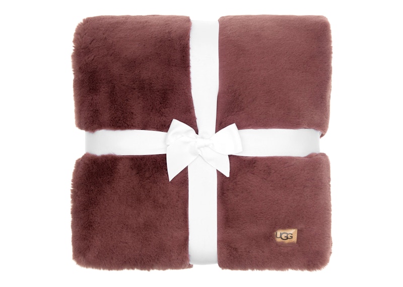 UGG Euphoria Throw Blanket Mulberry SS23 US