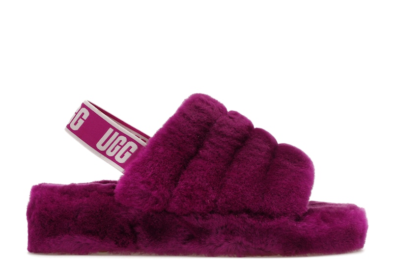 Ugg fluff deals yeah slide purple