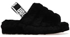 UGG Fluff Yeah Slide Black (Women's)