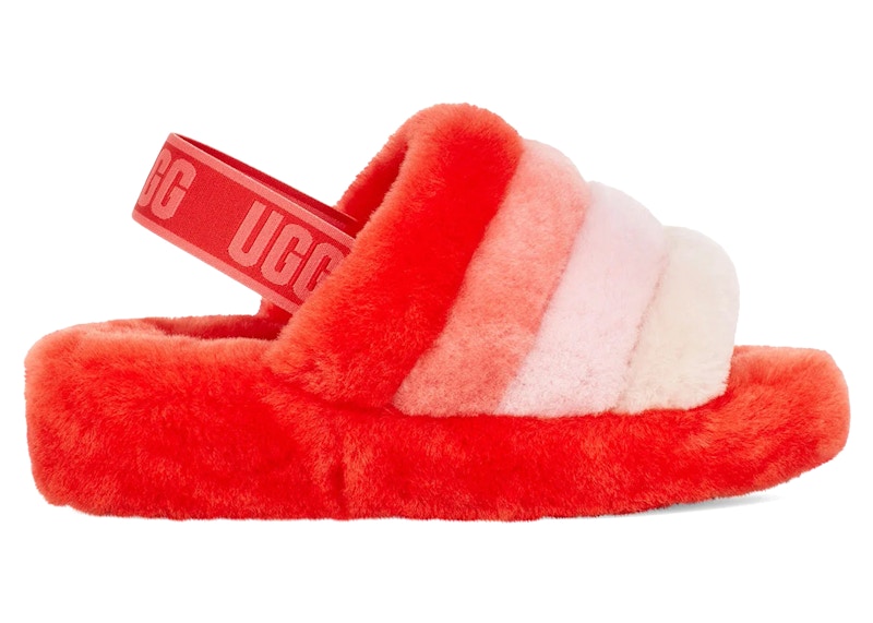 UGG Fluff Yeah Slide Lava Flow Multi (Women's)