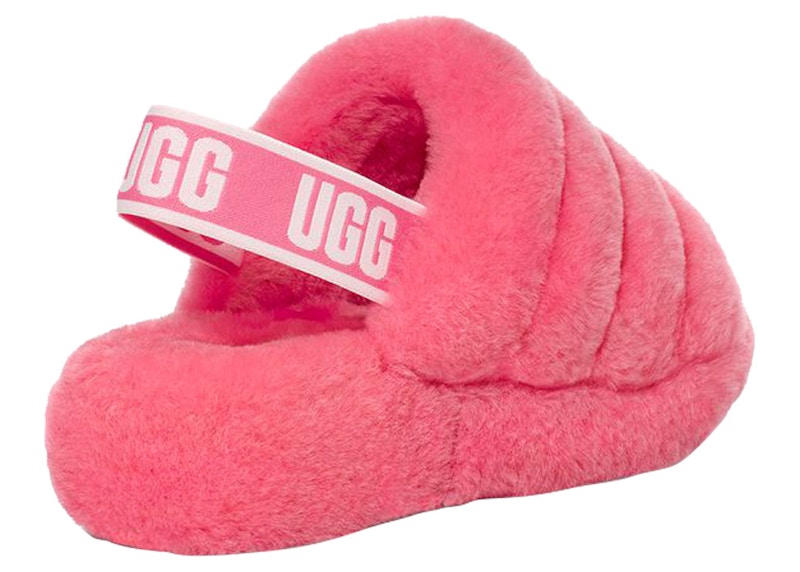 UGG Fluff Yeah Slide Pink Rose Women s 1095119 PKRS US