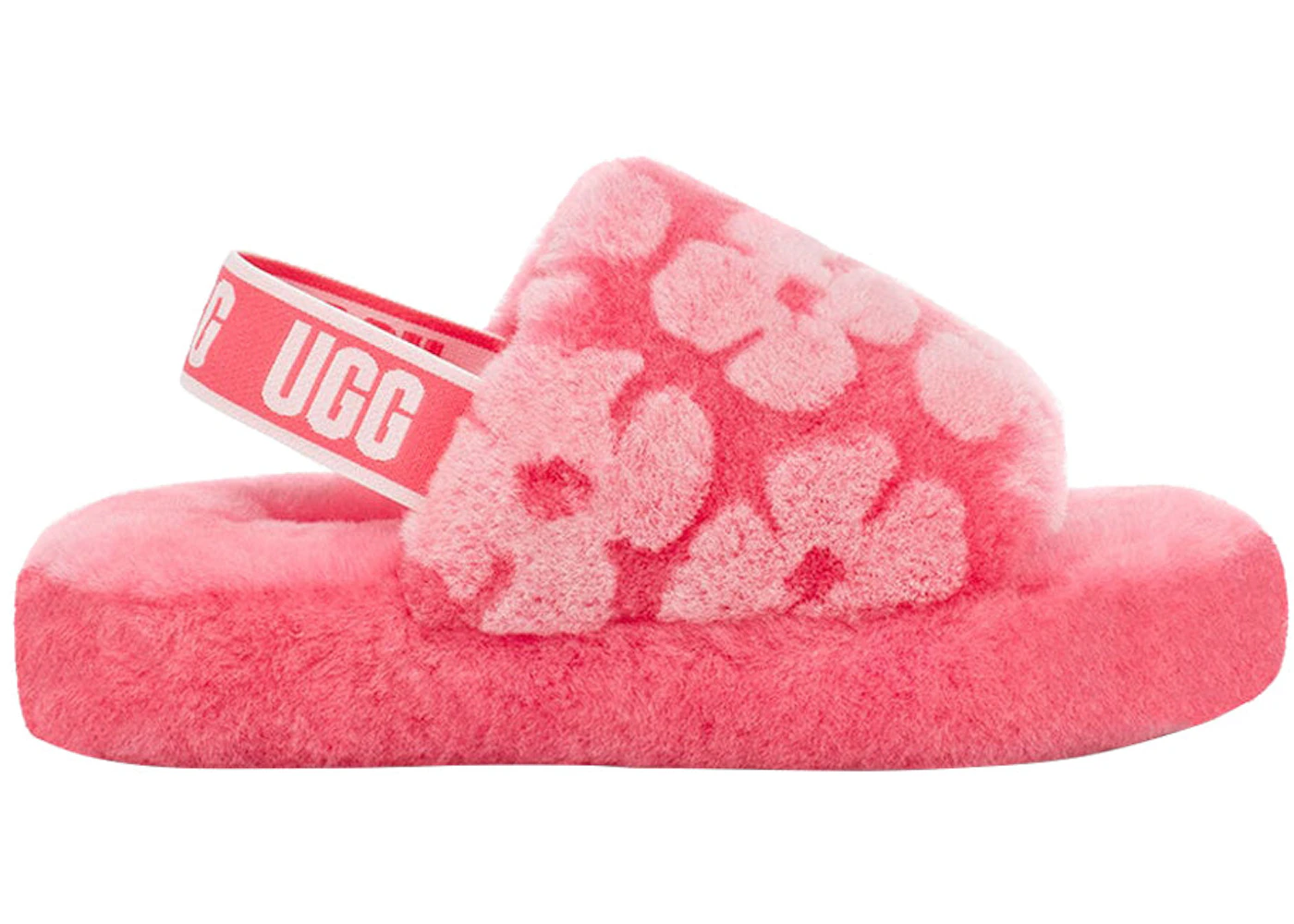 Slide Slippers Ugg Women's Fluff Yeah Slide Seashell Pink Ugg