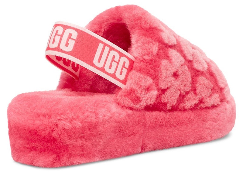 UGG Fluff Yeah Slide Poppy Strawberry (Women's) 1118459SSBT US