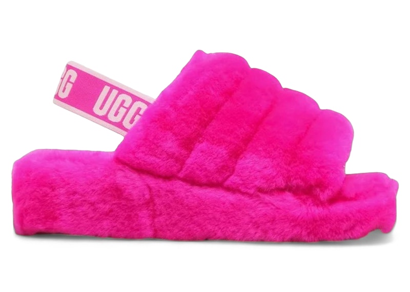 UGG Fluff Yeah Slide Rock Rose (Women's) - 1095119-RCR - JP