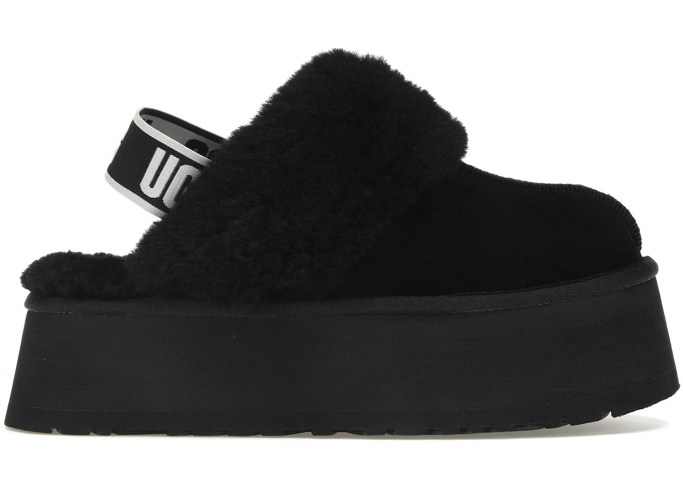 UGG Funkette Slipper Black - 1113474-BLK - US