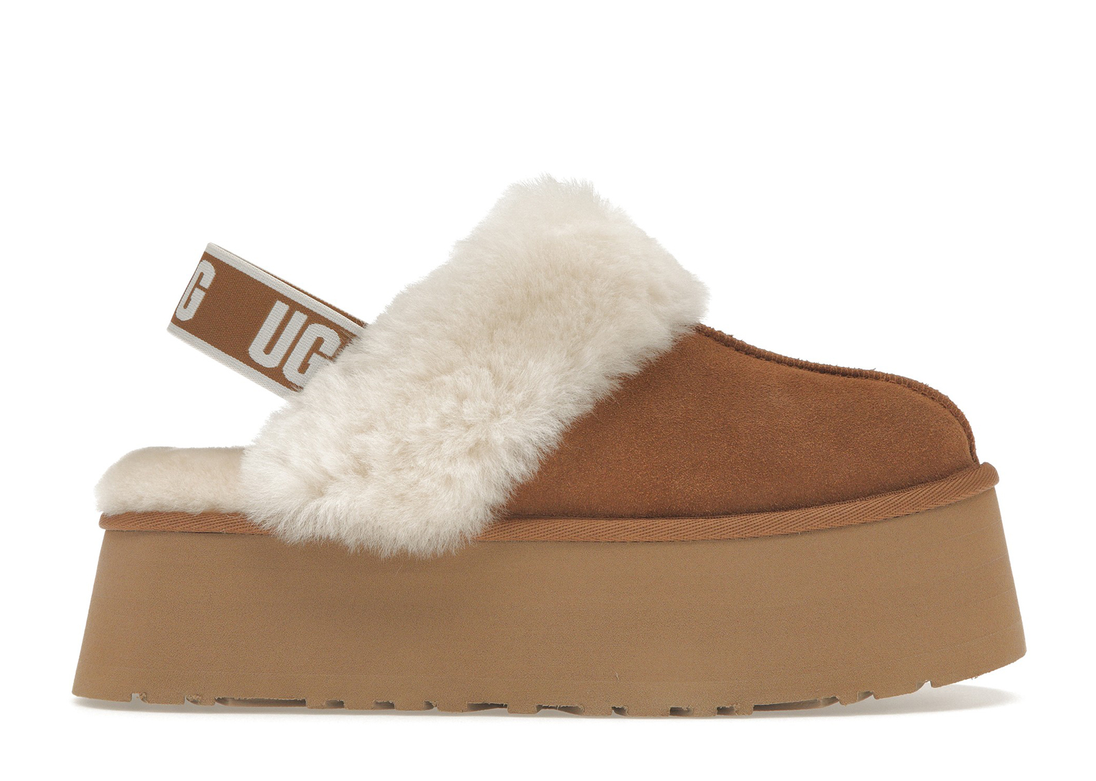 UGG Funkette Slipper Chestnut (Women's) - 1113474-CHE - GB