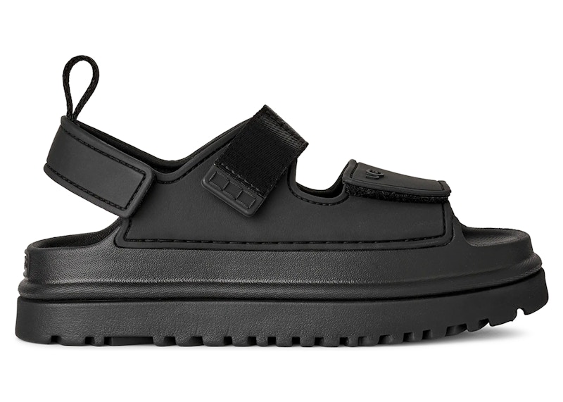 UGG GoldenGlow Sandal Black (Kids) - 1152813K-BLK - US