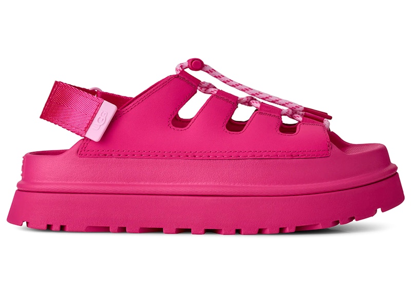 UGG GoldenGlow Toggle Sandal Deep Coral (Women's) - 1179370-DPCR - US