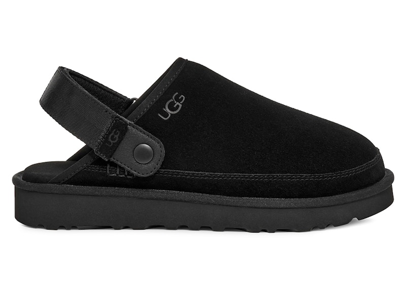 Pre-owned Ugg Men's Goldencoast Clog Ii Sneakers In Black