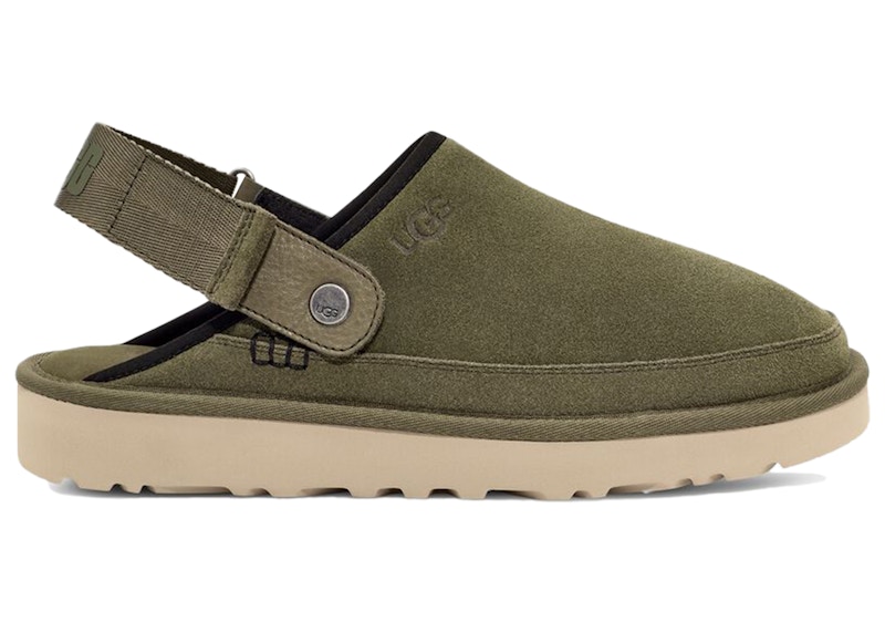 Pre-owned Ugg Women's  Goldencoast Clog Sneakers In Moss Green