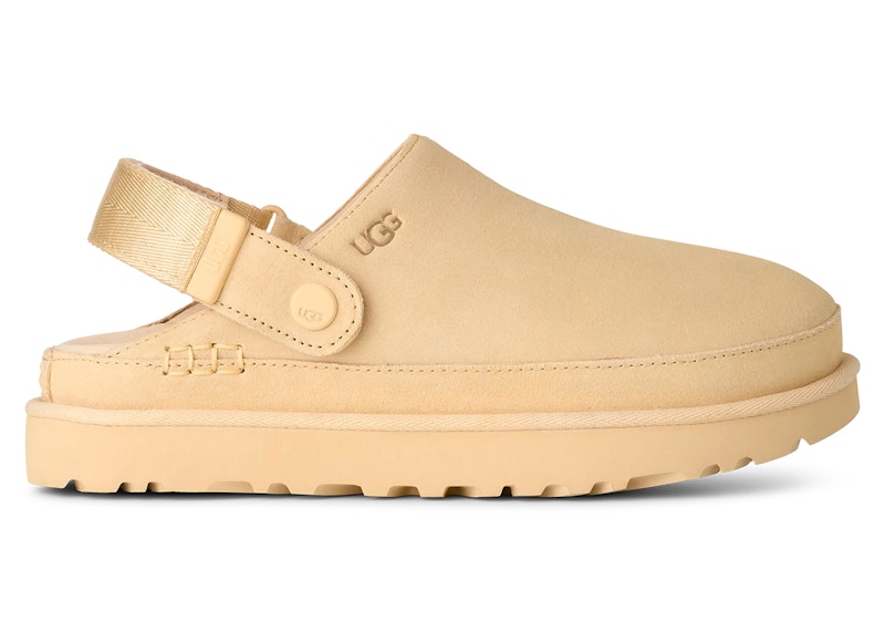 Pre-owned Ugg Goldenstar Clog (women's) Sneakers In Pale Buttercup In Yellow