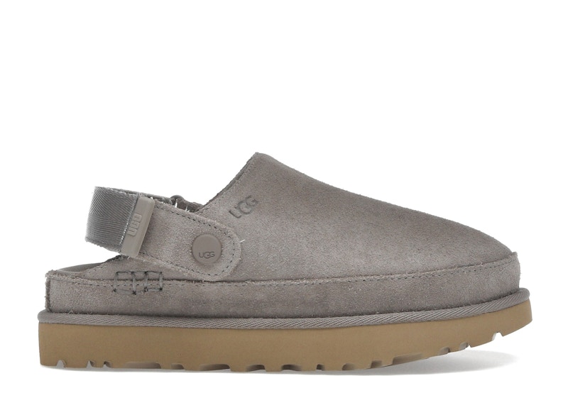 Pre-owned Ugg Goldenstar Clog (women's) Sneakers In Smoke Plume In Gray