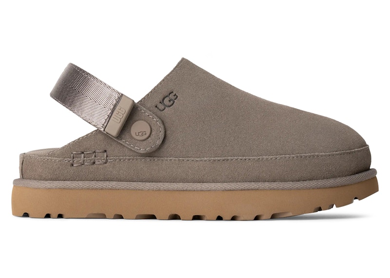 Pre-owned Ugg Goldenstar Clog (women's) Sneakers In Smoke Plume In Gray