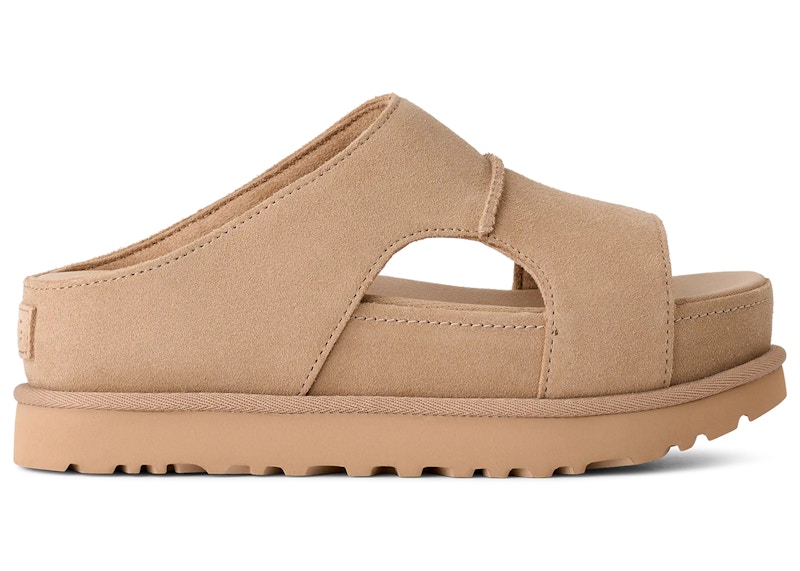 UGG Goldenstar Hi Cutout Slide Sand (Women's) - 1175132-SAN - US