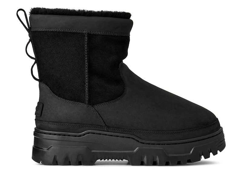 Pre-owned Ugg Men's  Heritage Pullon Trailgazer Boot Sneakers In Black