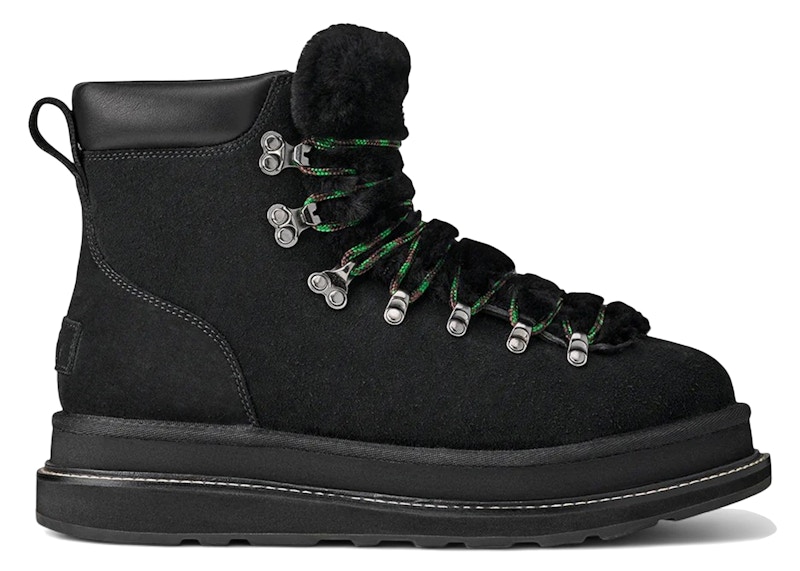 【新品・未使用】UGG sacai Lace-up Boots BLACK 38 UGG sacai Lace-up Boots | sacai Official Store サカイ オフィシャル