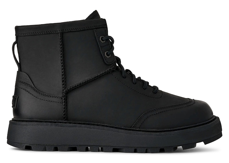 Pre-owned Ugg Men's  Idyllwild Lace Boot Sneakers In Black
