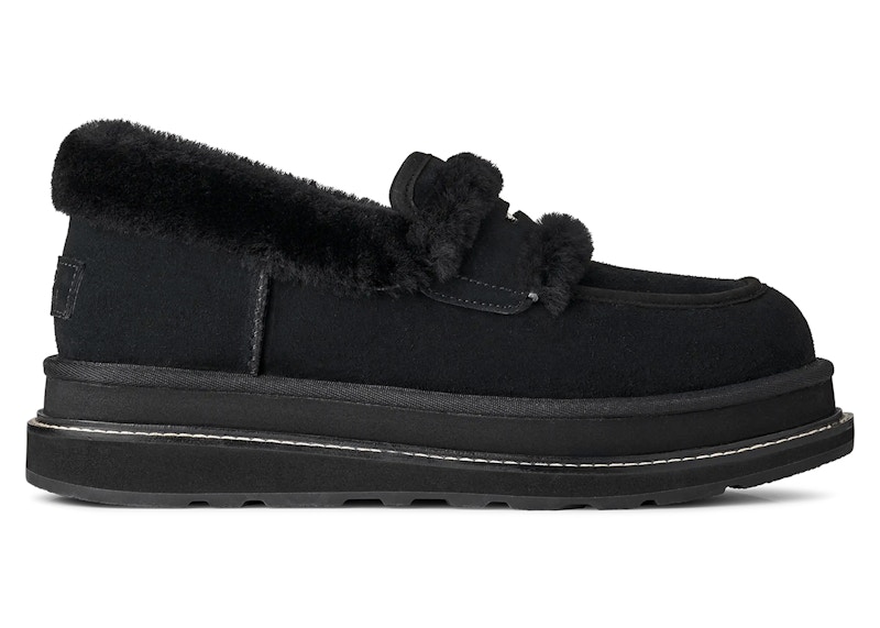 Pre-owned Ugg Loafer Sacai (women's) Sneakers In Black