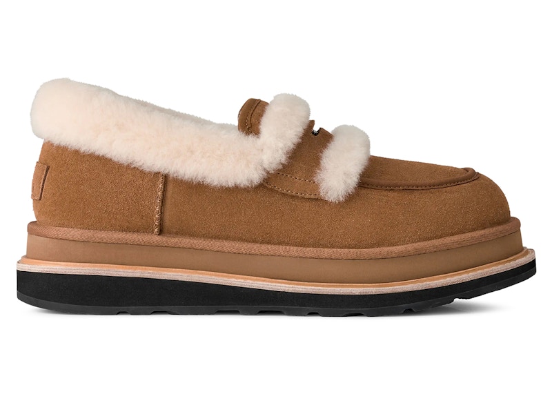 Pre-owned Ugg Loafer Sacai (women's) Sneakers In Chestnut In Brown
