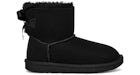 UGG Mini Bailey Bow II Boot Black (Kids)