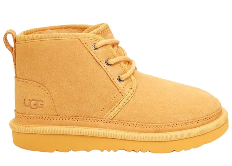 yellow low cut uggs