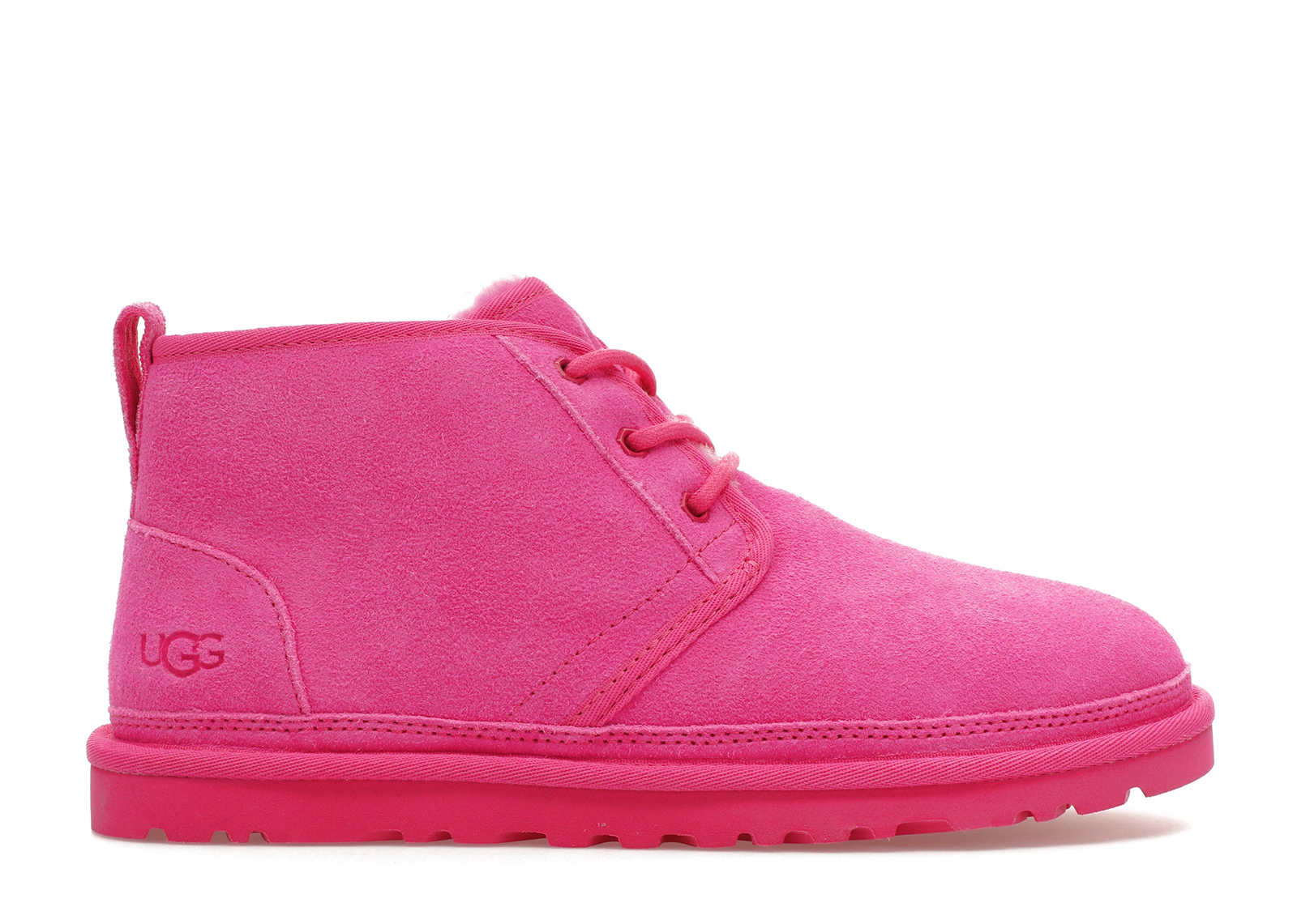 Pink ugg lace up hot sale boots