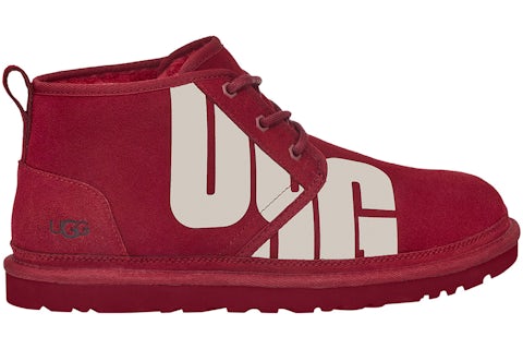 Footwear Womens Ugg Neumel Boot Red UGG Neumel Boot Chopd Red