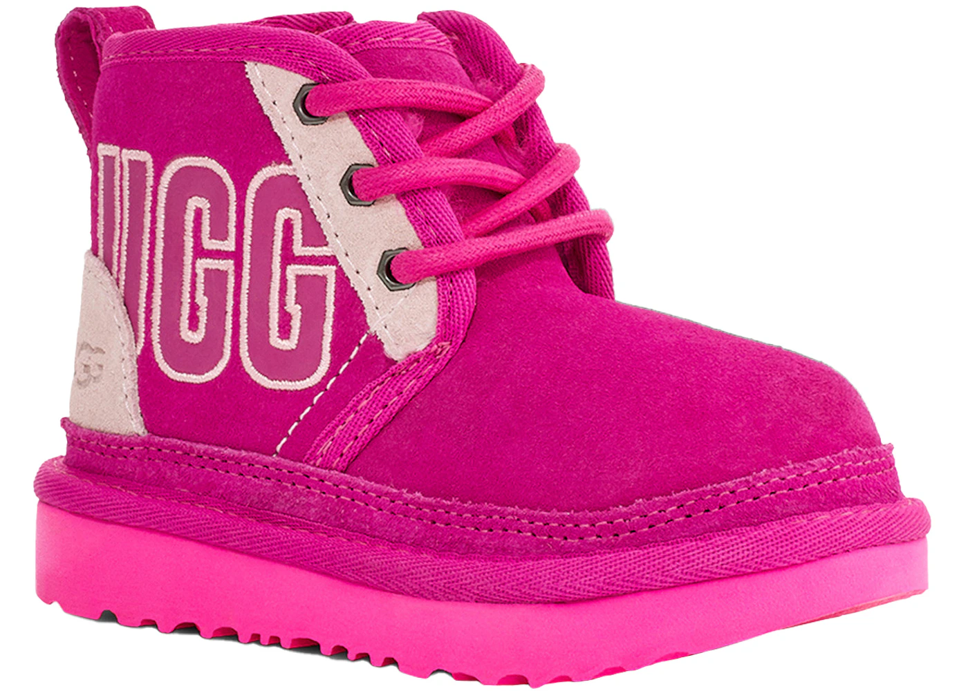 UGG Neumel Graphic Boot Pink Multi (Kids) - 1130787K-PKMU - US