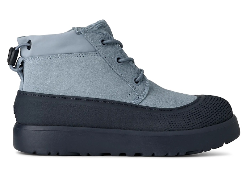 Pre-owned Ugg Neumel Weather Hybrid Boot (kids) Sneakers In Deep Ocean/whale