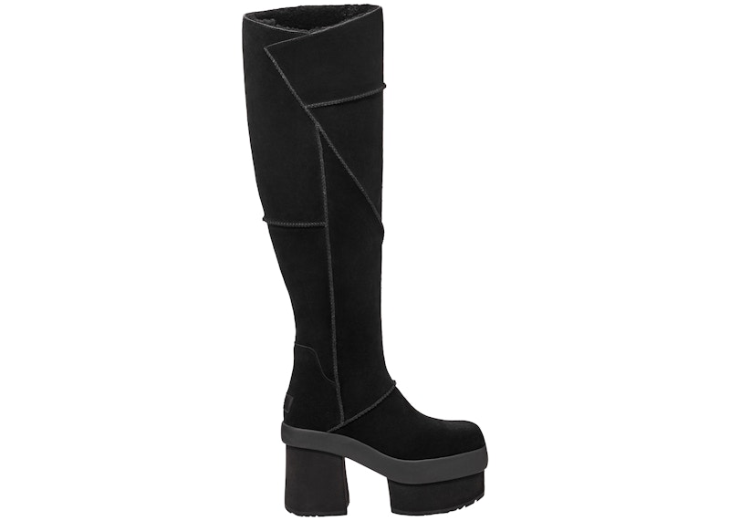 【UGG】New Heights Platform Xtra Boots☆大人気☆ UGG New Heights Platform Xtra Boot Black (Women's) - 1157911
