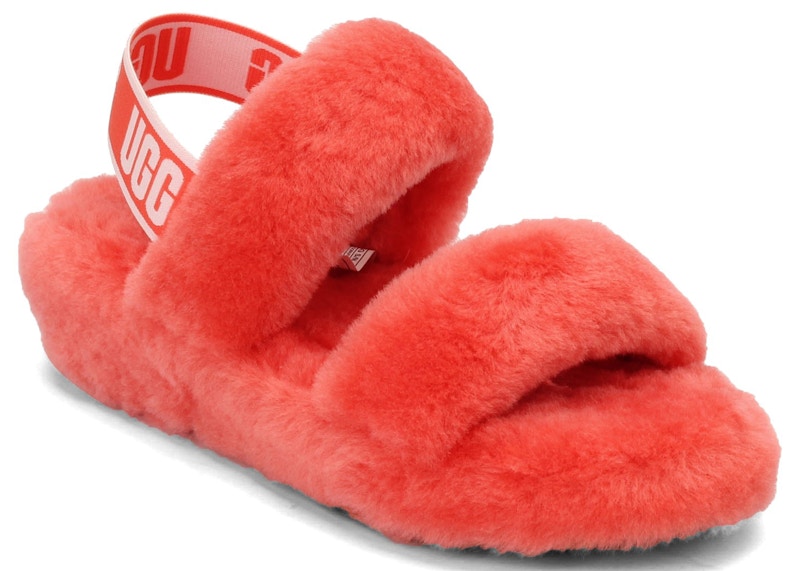 UGG Oh Yeah Slide Pop Coral Women s