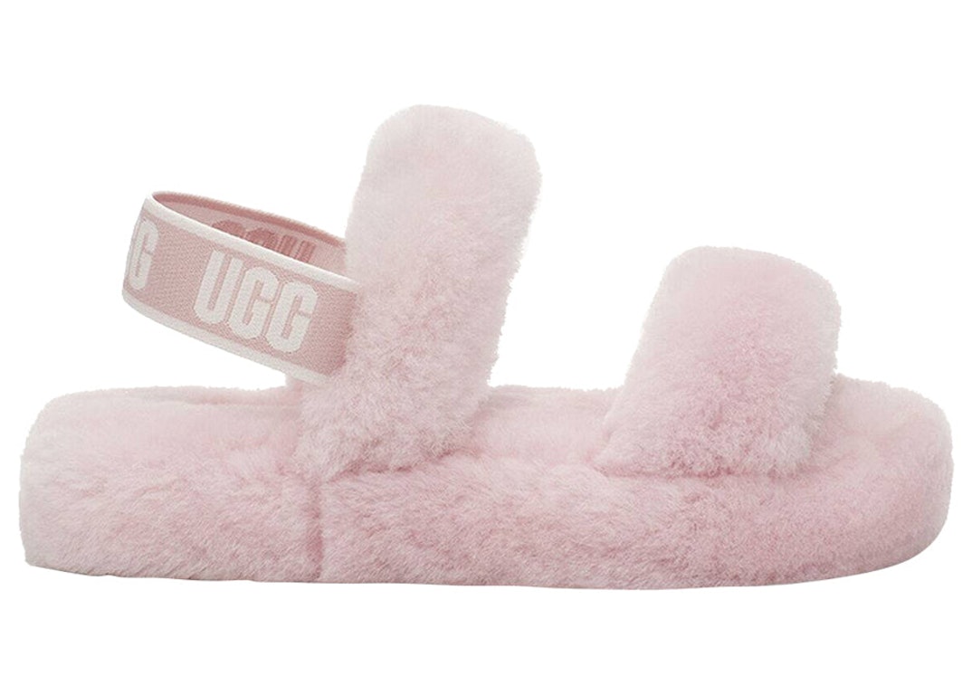 Pre-owned Ugg Oh Yeah Slide Sea Shell Pink (kids)