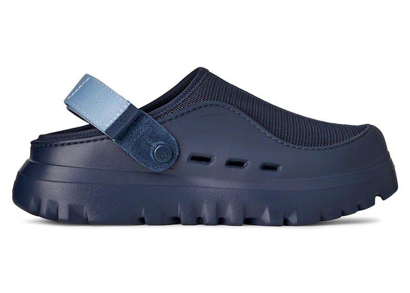 Pre-owned Ugg Men's Peakmod Sneakers In Deep Ocean/whale