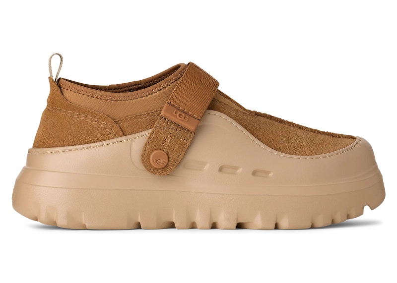 Pre-owned Ugg Men's Peakmod Lowcut Sneakers In Chestnut In Brown