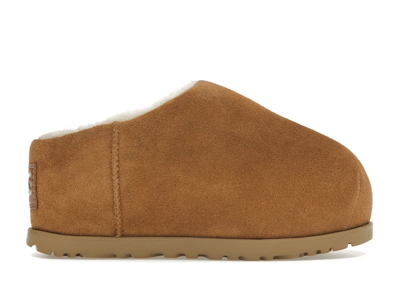 Pre-owned Ugg Pumped Slide (women's) Sneakers In Chestnut